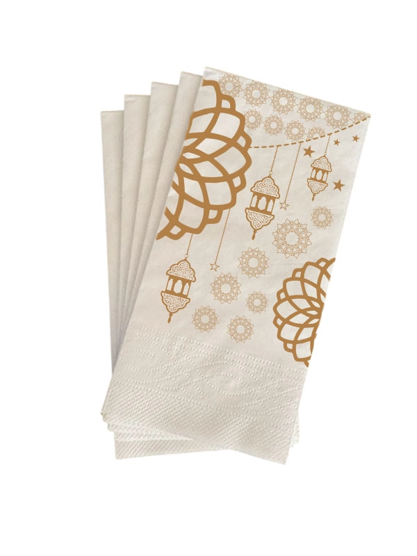 Ramazan Temalı Sunum Peçetesi 100 Adet 